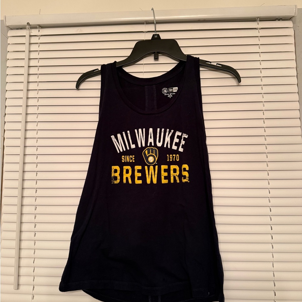 New Era Navy Tank Top